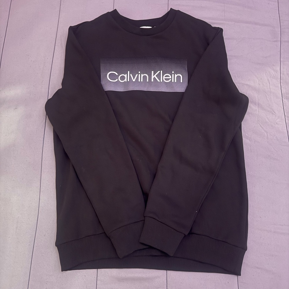 Calvin Klein Black Crewneck Sweater
